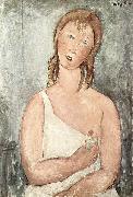 Amedeo Modigliani Machen im Hemd France oil painting artist
